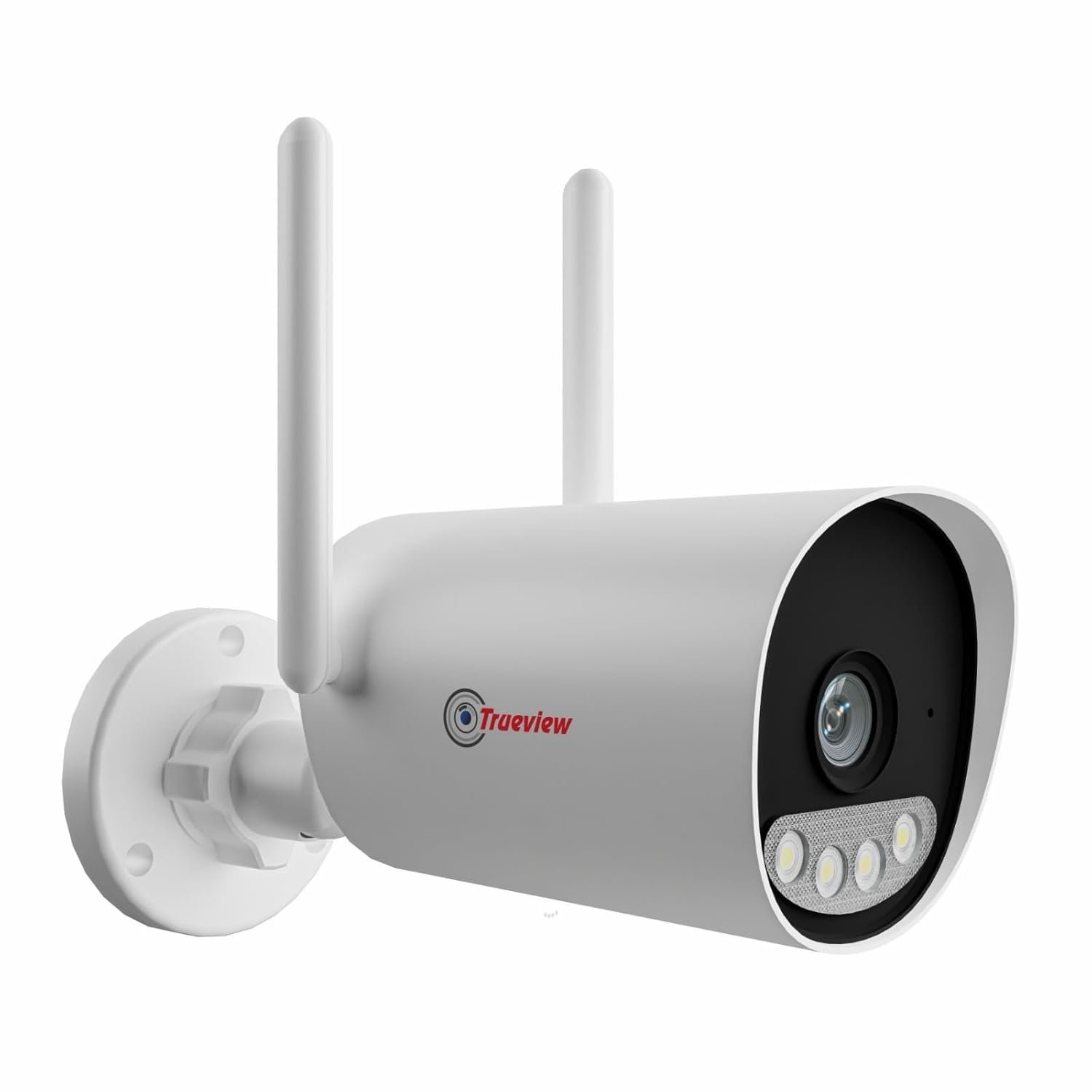 Trueview 3MP All Time Color Wi-Fi Smart Bullet CCTV Security Camera | Two-Way Audio | Human Detection IP66 Waterproof Supports Upto 256GB Memory Card | Alexa Compatible T18295S 2026 Edition