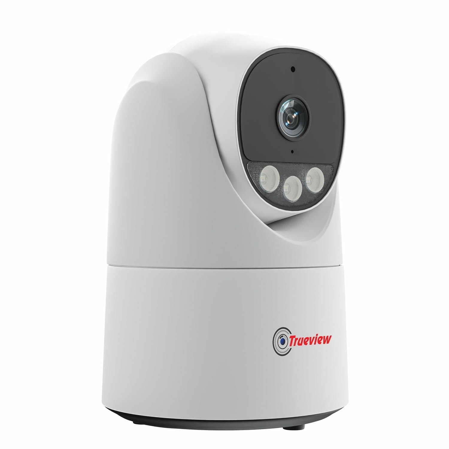 Trueview 3MP Wi-Fi ATC Robot Camera | BIS-ER (STQC Certified) WiFi CCTV Camera | All Time Color Night Vision | Pan Tilt | Smart Tracking | 2-Way Audio | Memory Card & Cloud | Alexa | T18296S